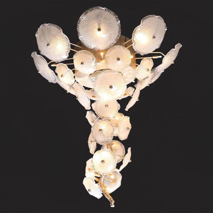 Nenufar Water Modern Chandelier - Zelno Lighting