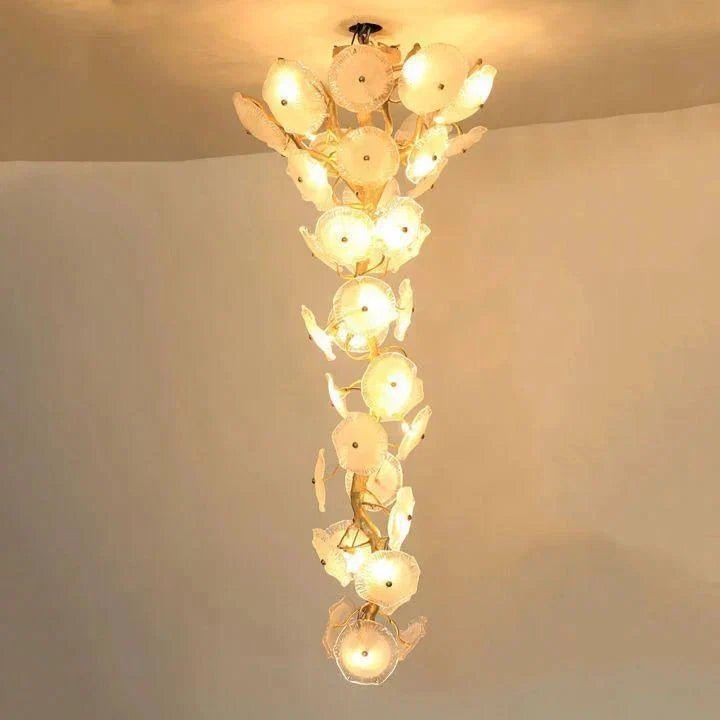 Nenufar Water Modern Chandelier - Zelno Lighting