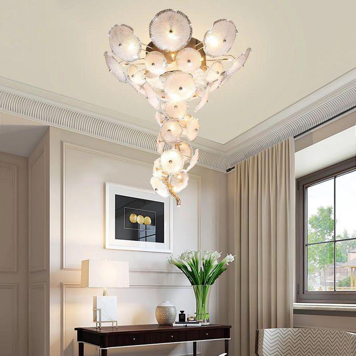 Nenufar Water Modern Chandelier - Zelno Lighting