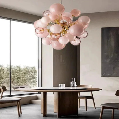 Neve Glass Bubble Chandelier - Zelno Lighting