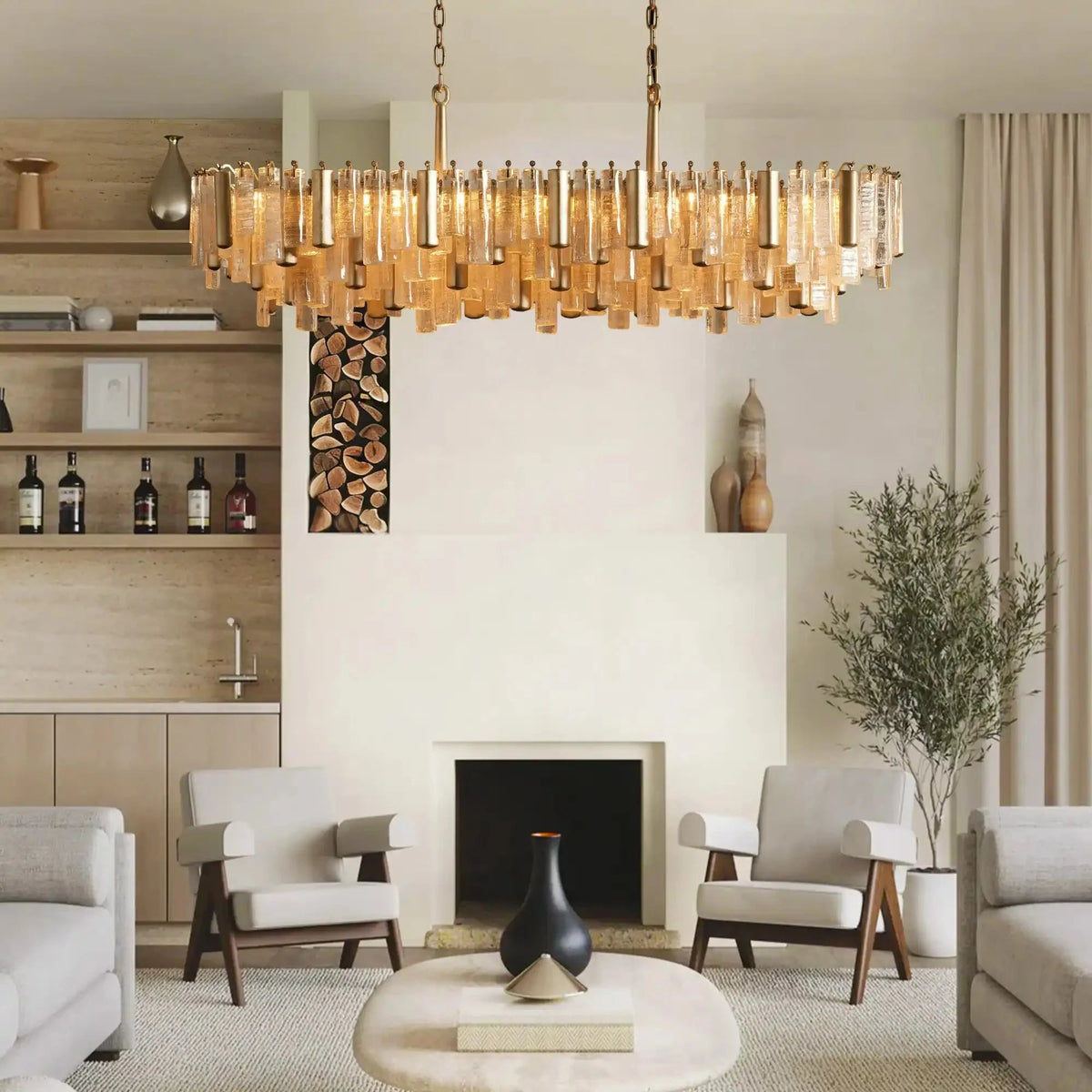 Neve Linear Chandelier - Zelno