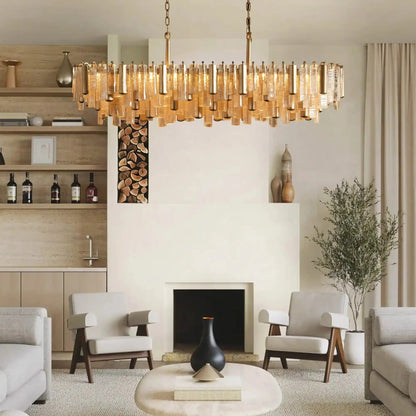 Neve Linear Chandelier - Zelno