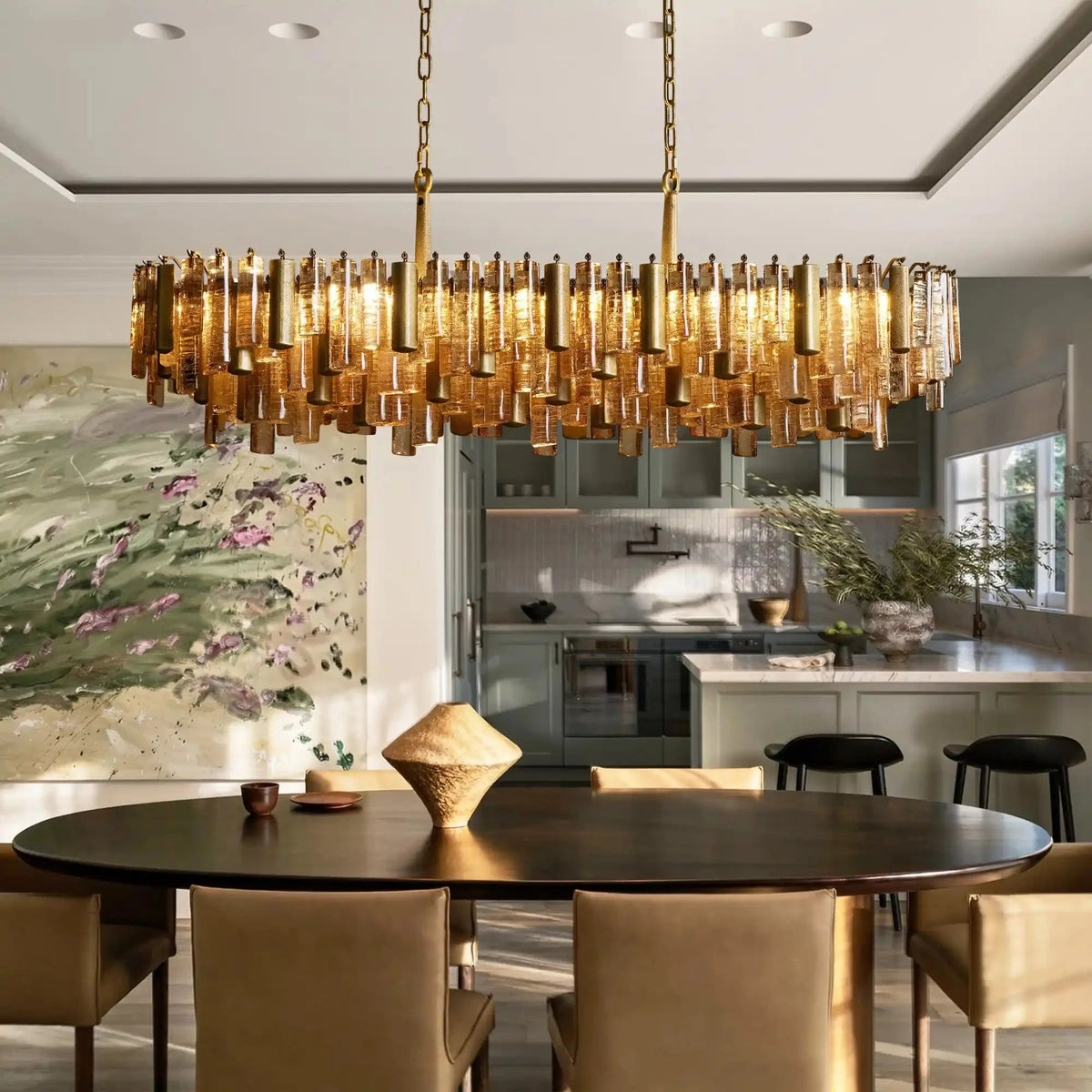 Neve Linear Chandelier - Zelno