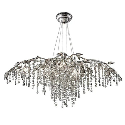 New Luxury Branch Crystal Pendant Chandelier Designer Creative Art Dining Room/Living Room Light Fixture - Zelno Lighting