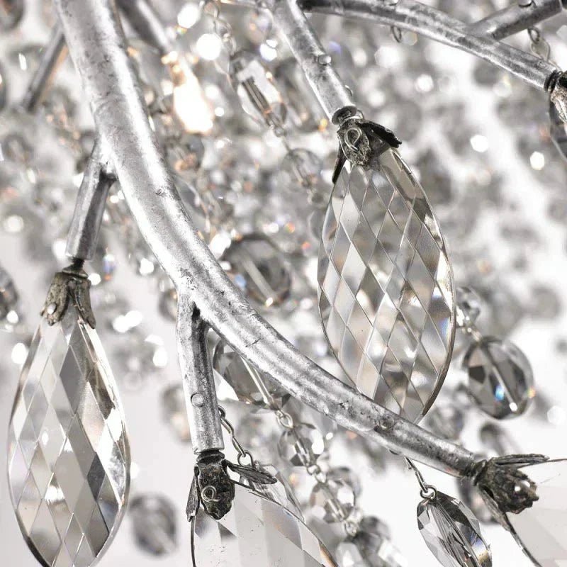 New Luxury Branch Crystal Pendant Chandelier Designer Creative Art Dining Room/Living Room Light Fixture - Zelno Lighting