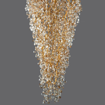 New Modern Light Luxury Branch Crystal Chandelier for Dining /Living Room - Zelno Lighting