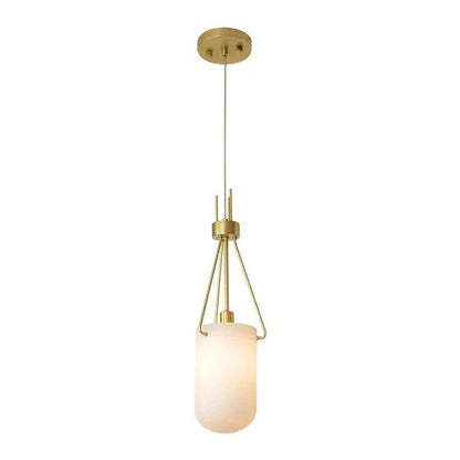 Nina Modern Alabaster Pendant Light, Alabaster Pendant Lamp Besides Bed - Zelno Lighting