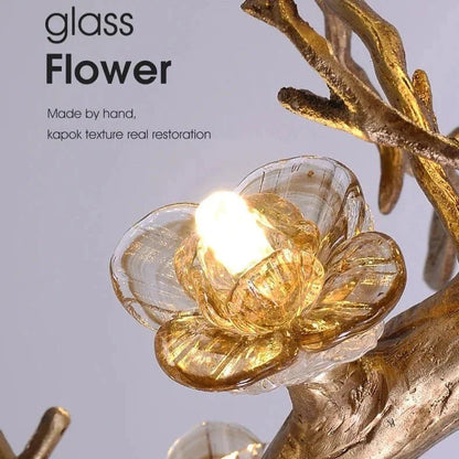 Noa Flower Branch Chandelier - Zelno Lighting
