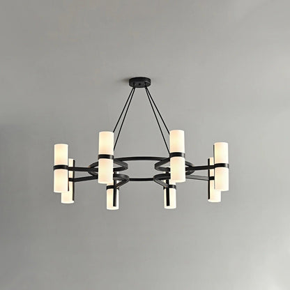 Nordic Creative Multi-Headed Round Chandelier - Zelno