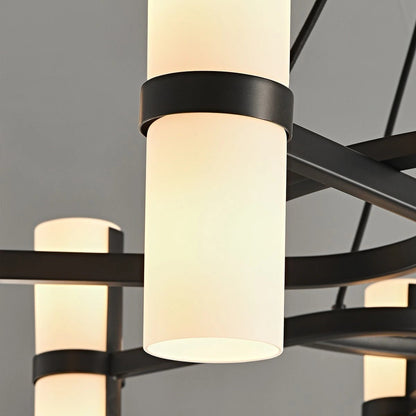 Nordic Creative Multi-Headed Round Chandelier - Zelno