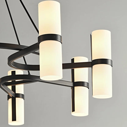 Nordic Creative Multi-Headed Round Chandelier - Zelno