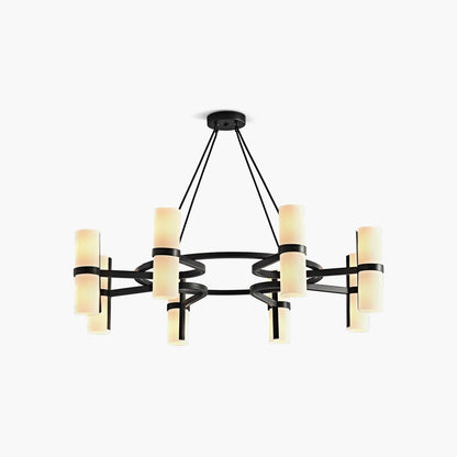 Nordic Creative Multi-Headed Round Chandelier - Zelno