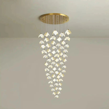 Orlani Bloom Cascade Stairs Chandelier - Zelno Lighting