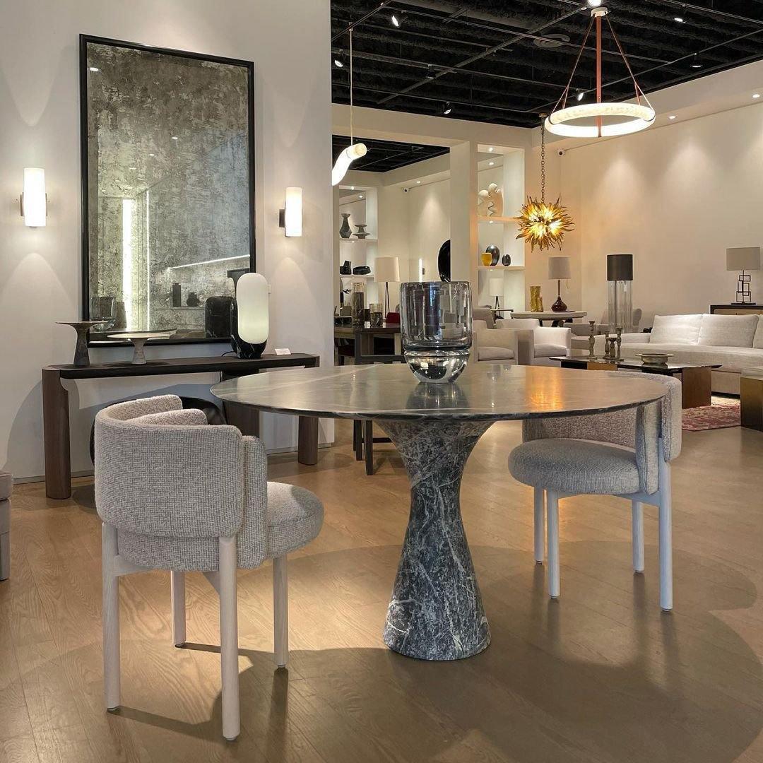 Oslo Pendant Alabaster Chandelier, Halo Ring Chandelier - Zelno