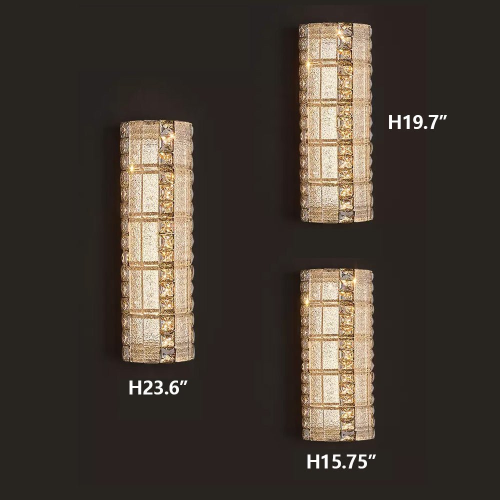 Oversized Multi-layers Luxury Gold Crystal Chandelier For Large Foyer/Hallway/Entryway - Zelno Lighting