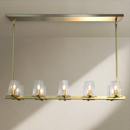 PAFZ Modern Linear Chandelier 49"60" - Zelno