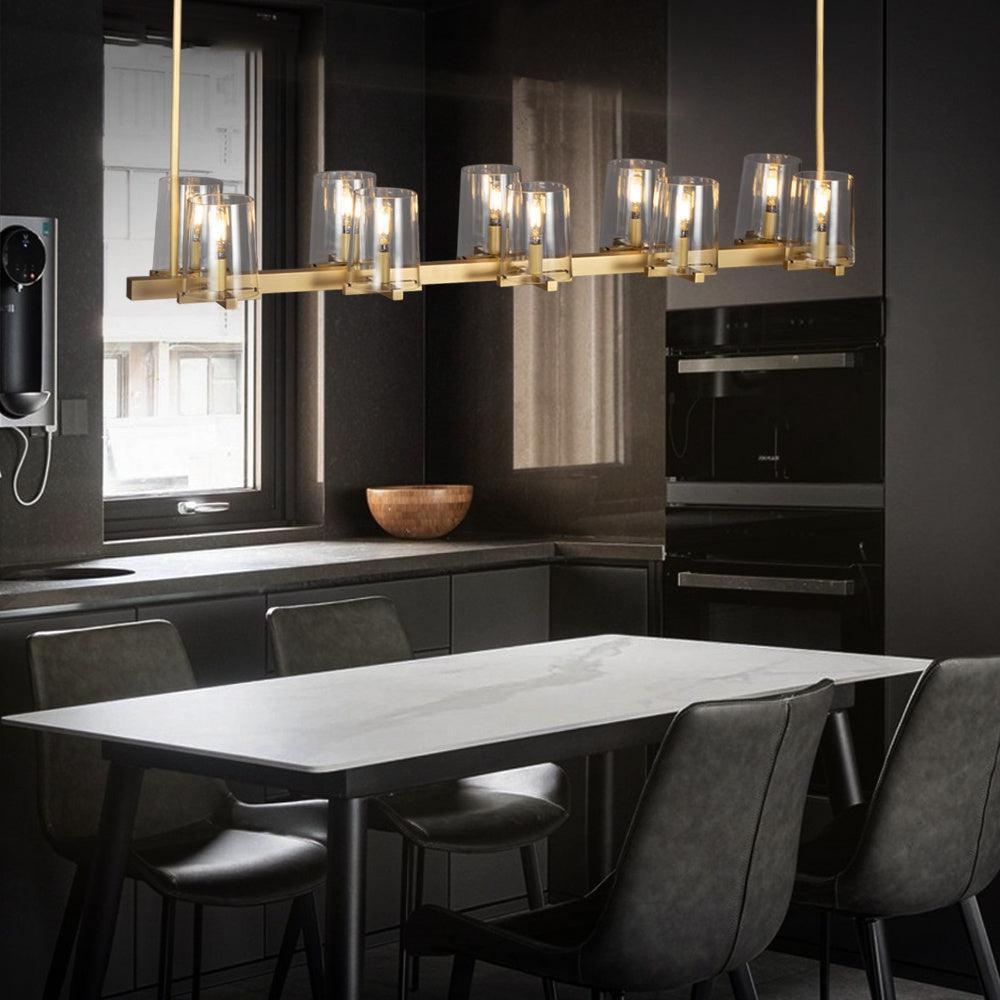 PAFZ Modern Linear Chandelier 49"60" - Zelno