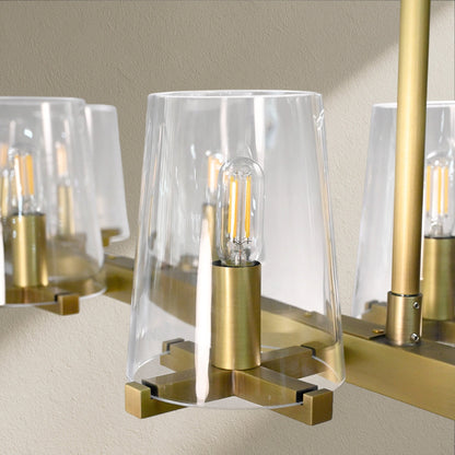 PAFZ Modern Linear Chandelier 49"60" - Zelno