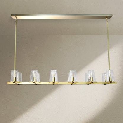 PAFZ Modern Linear Chandelier 49"60" - Zelno