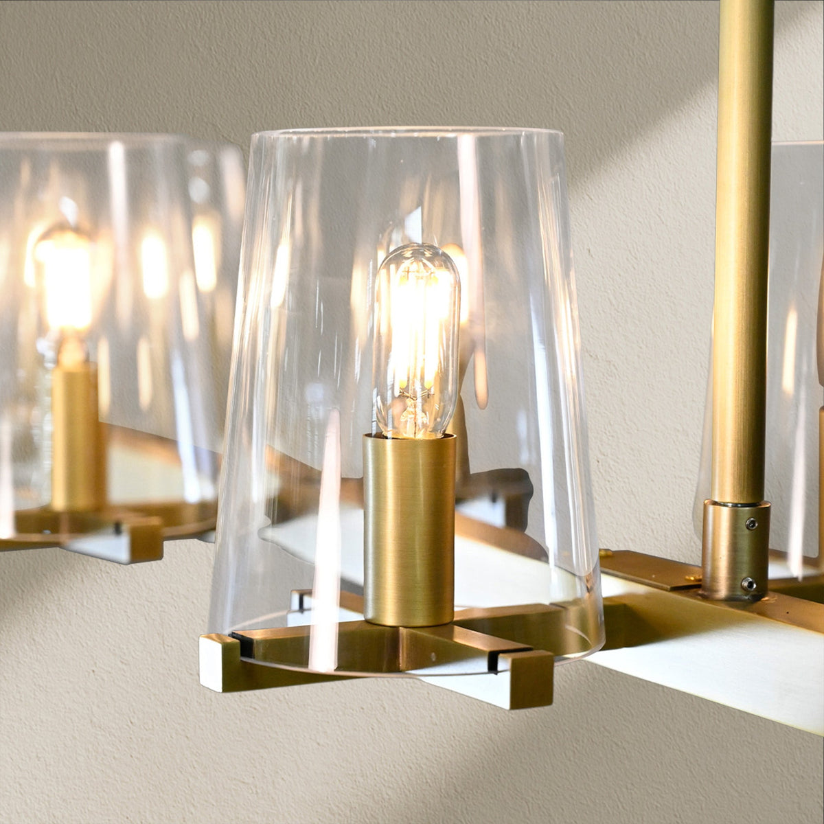 PAFZ Modern Linear Chandelier 49"60" - Zelno
