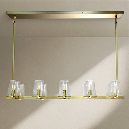 PAFZ Modern Linear Chandelier 49"60" - Zelno