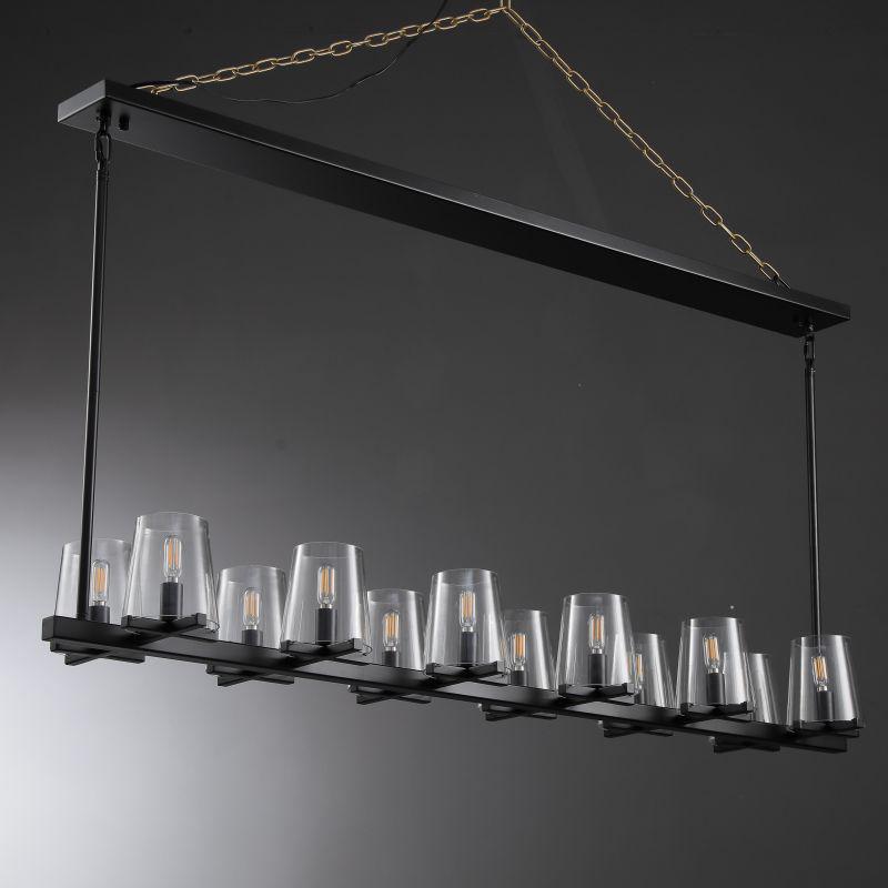 PAFZ Modern Linear Chandelier 49"60" - Zelno