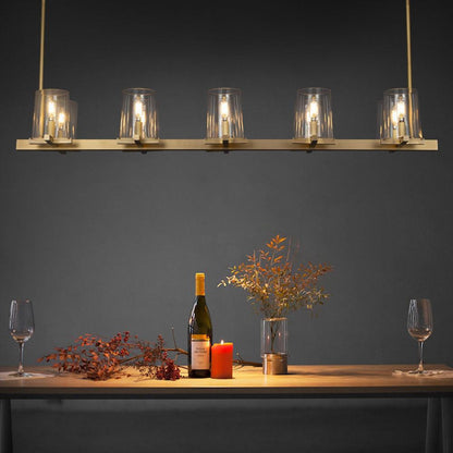 PAFZ Modern Linear Chandelier 49"60" - Zelno