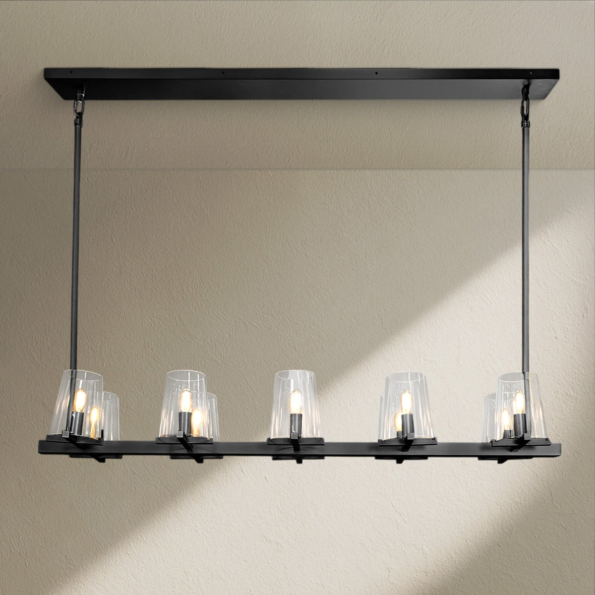 PAFZ Modern Linear Chandelier 49"60" - Zelno