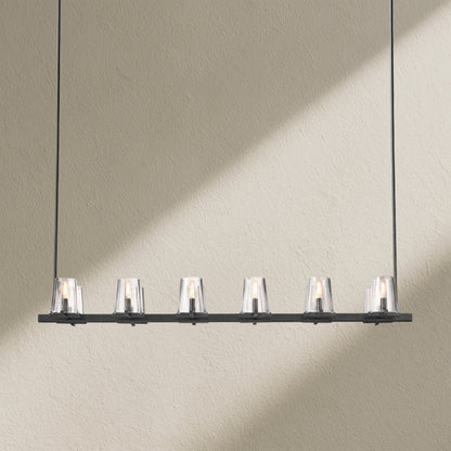 PAFZ Modern Linear Chandelier 49"60" - Zelno