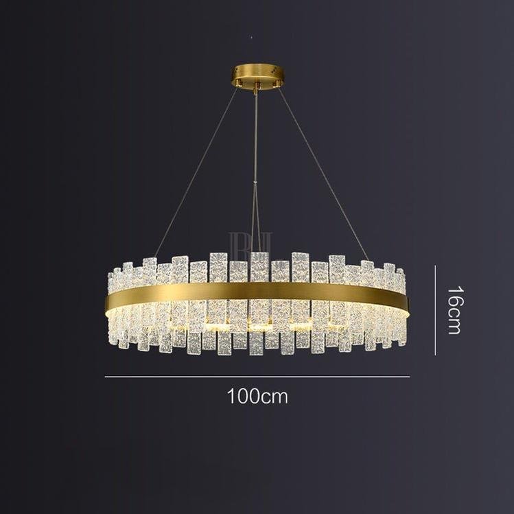 Patricia Modern Crystal Chandelier - Zelno Lighting