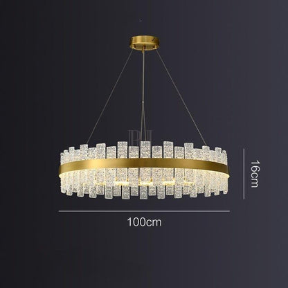Patricia Modern Crystal Chandelier - Zelno Lighting