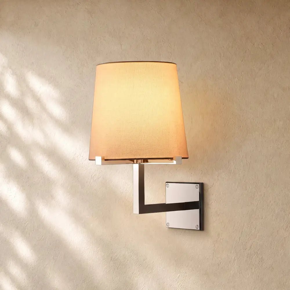 Pauillacia Fabric Shade Grand Sconce - Zelno