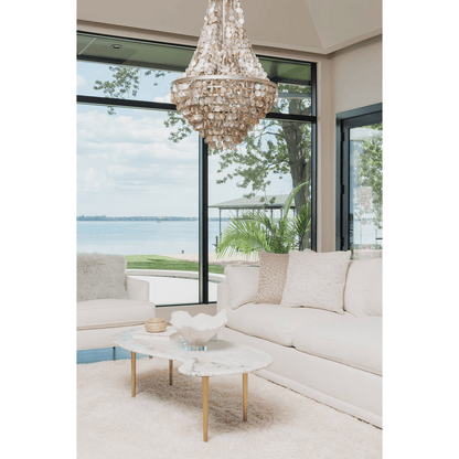 Pearl Seashell Pendant Light - Zelno Lighting