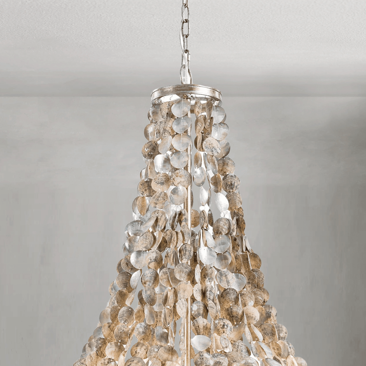 Pearl Seashell Pendant Light - Zelno Lighting