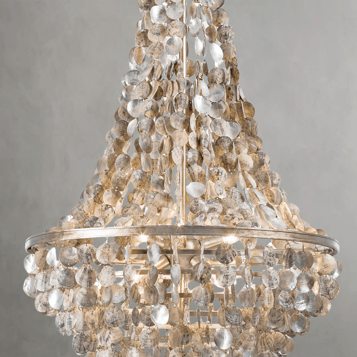 Pearl Seashell Pendant Light - Zelno Lighting