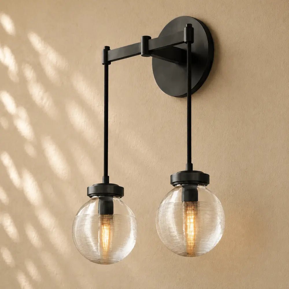 Pearly Double Sconce - Zelno