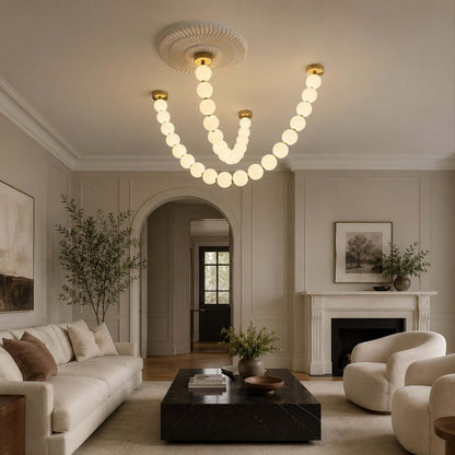 Perlina Necklace Combination Chandelier - zelnolighting