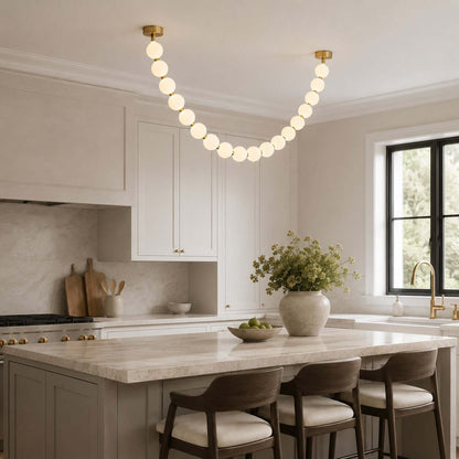 Perlina Necklace Combination Chandelier - zelnolighting