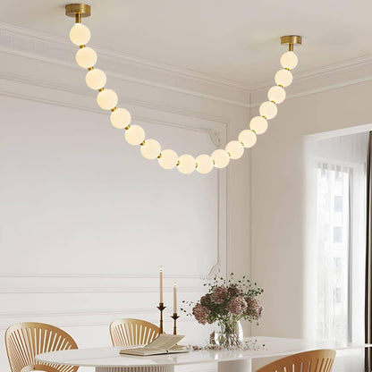 Perlina Necklace Combination Chandelier - zelnolighting