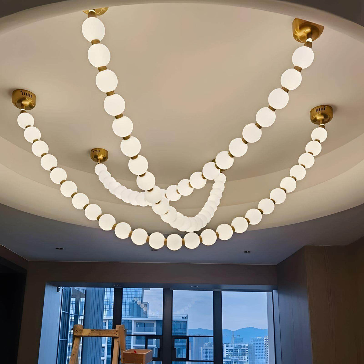 Perlina Necklace Combination Chandelier - zelnolighting