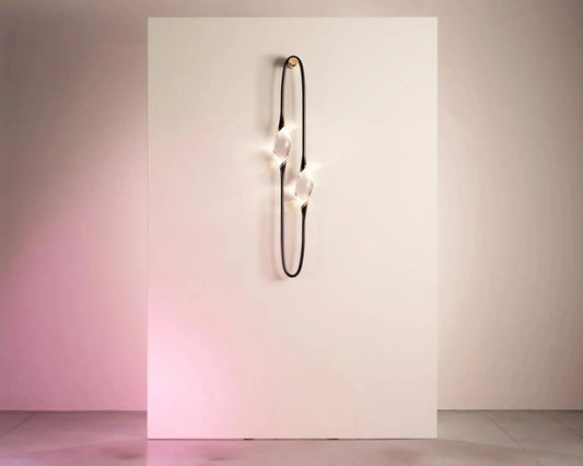 Pezzo 12 Wall Sconce with crystals - Zelno Lighting