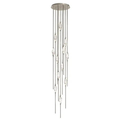Pezzo Crystal Chandelier 21"H - Zelno Lighting