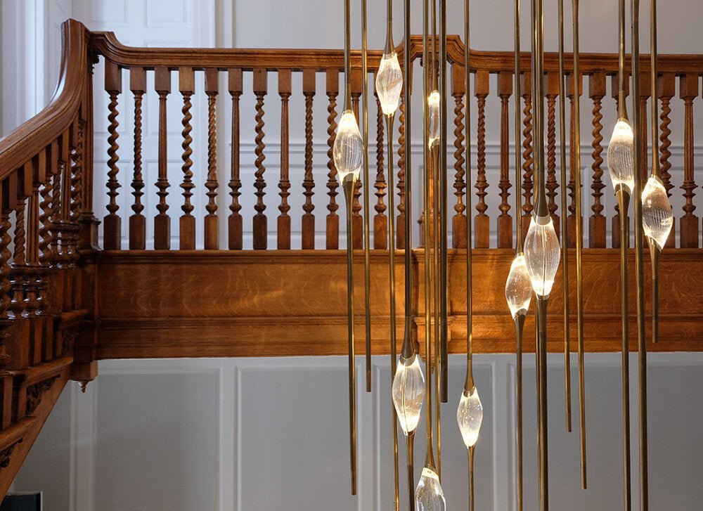 Pezzo Crystal Chandelier 21"H - Zelno Lighting