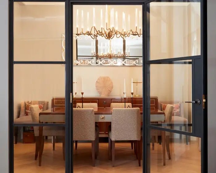 Pezzo Crystal Long Chandelier L78'' 59'' 40'' - Zelno Lighting