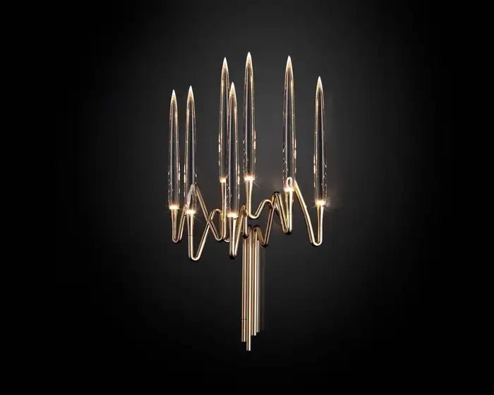 Pezzo Crystal Wall Sconce W15'' 10'' - Zelno Lighting