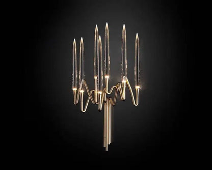 Pezzo Crystal Wall Sconce W15'' 10'' - Zelno Lighting