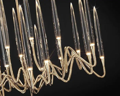 Pezzo Crystal Wall Sconce W15'' 10'' - Zelno Lighting