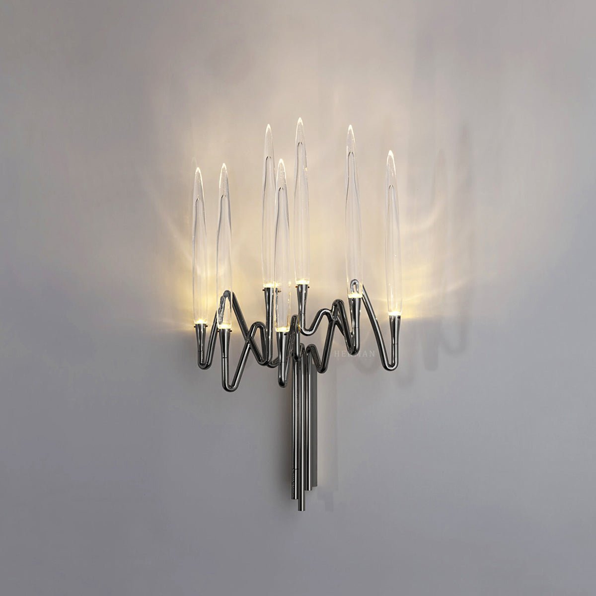 Pezzo Crystal Wall Sconce W15'' 10'' - Zelno Lighting