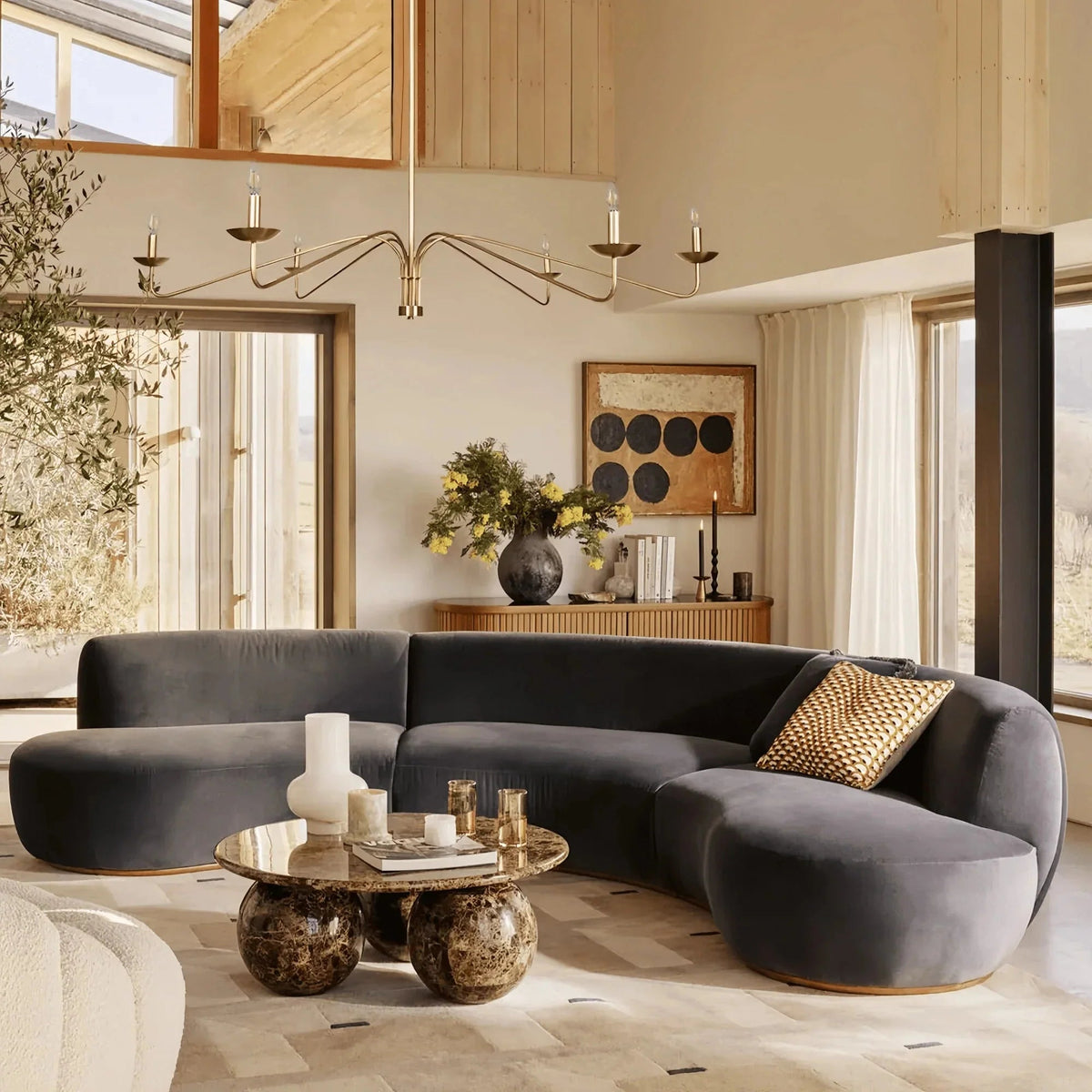 Philomena Chandelier - Zelno Lighting