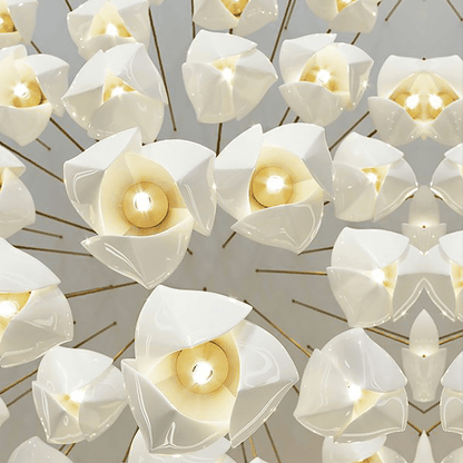 Postmodern Ceramic Branch Chandelier - Zelno Lighting